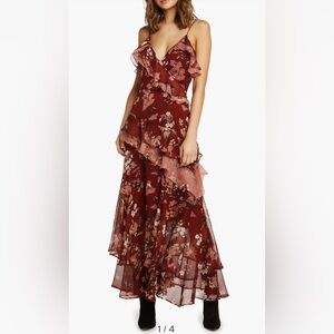 Willow & Clay Tiered Ruffle Maxi Dress